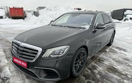 Mercedes-Benz S-Класс AMG, 2017 год, 7 750 000 рублей, 1 фотография