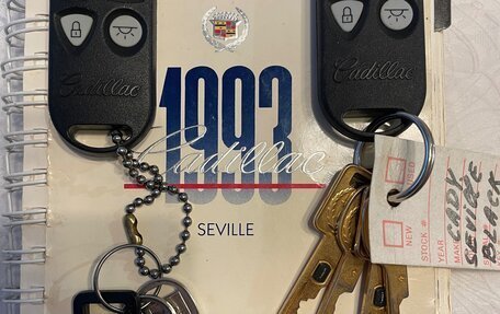 Cadillac Seville IV, 1993 год, 3 000 000 рублей, 13 фотография