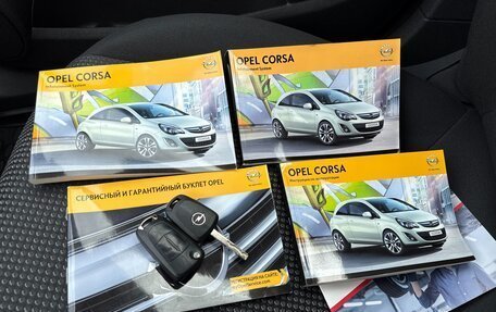 Opel Corsa D, 2013 год, 675 000 рублей, 37 фотография
