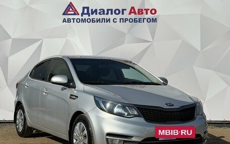 KIA Rio III рестайлинг, 2016 год, 970 000 рублей, 3 фотография