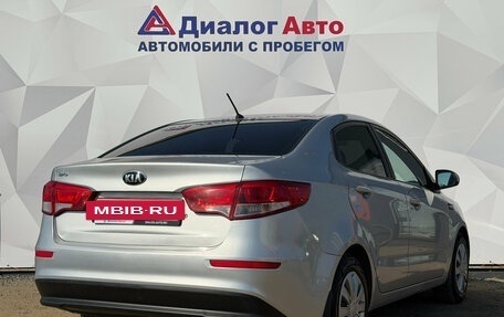 KIA Rio III рестайлинг, 2016 год, 970 000 рублей, 5 фотография