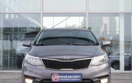 KIA Rio III рестайлинг, 2017 год, 995 000 рублей, 2 фотография