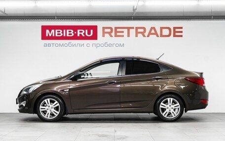 Hyundai Solaris II рестайлинг, 2014 год, 1 000 000 рублей, 9 фотография