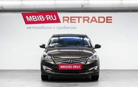 Hyundai Solaris II рестайлинг, 2014 год, 1 000 000 рублей, 3 фотография