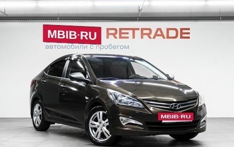 Hyundai Solaris II рестайлинг, 2014 год, 1 000 000 рублей, 4 фотография