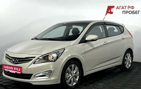 Hyundai Solaris II рестайлинг, 2014 год, 1 350 000 рублей, 2 фотография