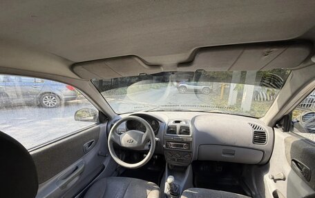 Hyundai Accent II, 2005 год, 220 000 рублей, 10 фотография