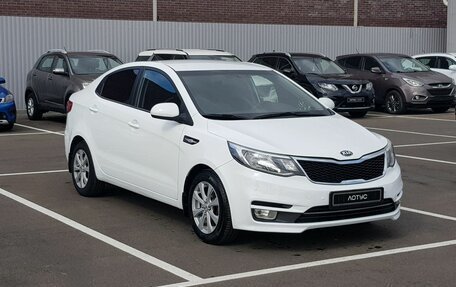 KIA Rio III рестайлинг, 2016 год, 1 249 000 рублей, 2 фотография