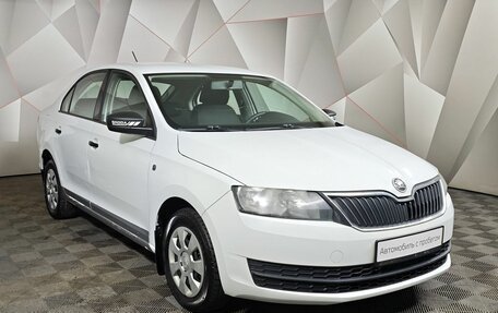 Skoda Rapid I, 2015 год, 589 000 рублей, 3 фотография