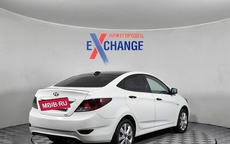 Hyundai Solaris II рестайлинг, 2011 год, 639 000 рублей, 5 фотография