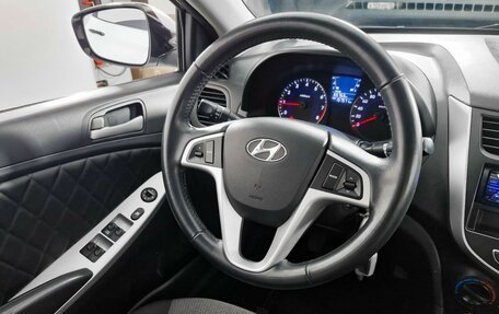 Hyundai Solaris II рестайлинг, 2011 год, 639 000 рублей, 14 фотография
