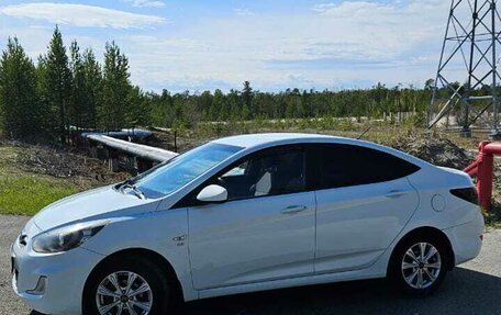 Hyundai Solaris II рестайлинг, 2012 год, 800 000 рублей, 5 фотография