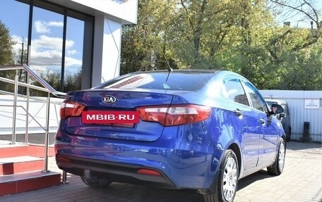 KIA Rio III рестайлинг, 2013 год, 889 000 рублей, 3 фотография