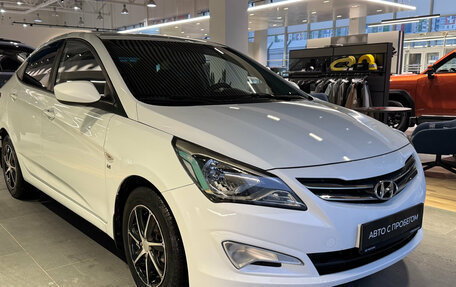 Hyundai Solaris II рестайлинг, 2014 год, 980 000 рублей, 3 фотография