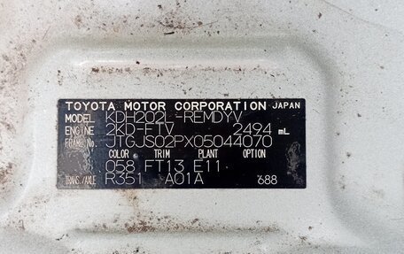 Toyota HiAce H200, 2022 год, 3 200 000 рублей, 10 фотография