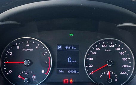KIA Rio IV, 2017 год, 1 595 000 рублей, 19 фотография