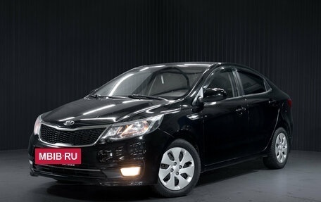 KIA Rio III рестайлинг, 2015 год, 900 000 рублей, 4 фотография