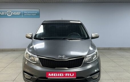 KIA Rio III рестайлинг, 2015 год, 999 000 рублей, 2 фотография