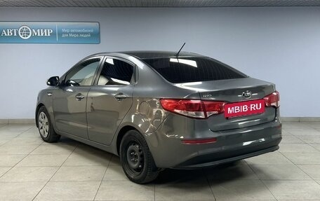 KIA Rio III рестайлинг, 2015 год, 999 000 рублей, 5 фотография