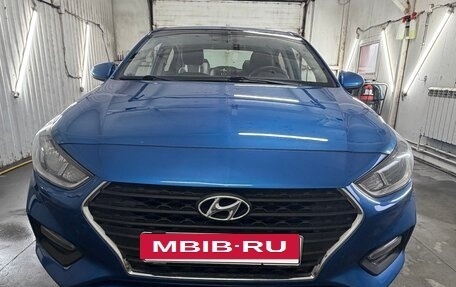 Hyundai Solaris II рестайлинг, 2017 год, 1 350 000 рублей, 10 фотография