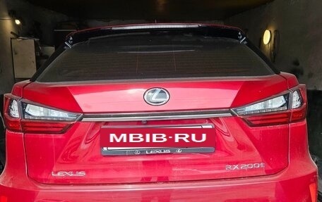 Lexus RX IV рестайлинг, 2016 год, 3 380 000 рублей, 16 фотография