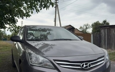 Hyundai Solaris II рестайлинг, 2014 год, 1 100 000 рублей, 1 фотография