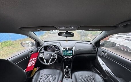 Hyundai Solaris II рестайлинг, 2014 год, 1 100 000 рублей, 15 фотография