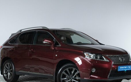 Lexus RX III, 2013 год, 2 129 000 рублей, 2 фотография