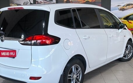 Opel Zafira C рестайлинг, 2013 год, 930 000 рублей, 6 фотография