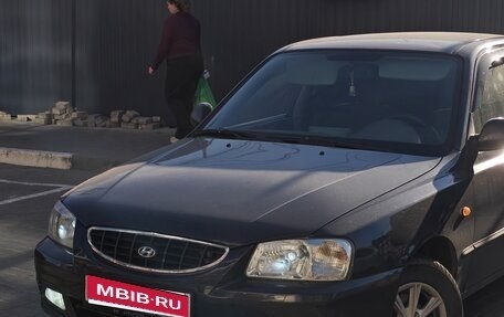 Hyundai Accent II, 2007 год, 410 000 рублей, 1 фотография