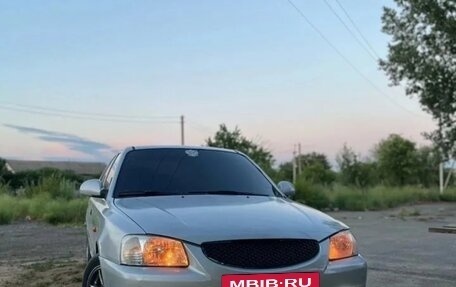 Hyundai Accent II, 2007 год, 385 000 рублей, 8 фотография