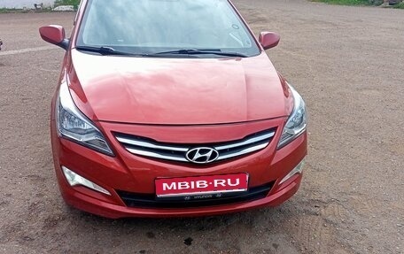 Hyundai Solaris II рестайлинг, 2014 год, 840 000 рублей, 1 фотография