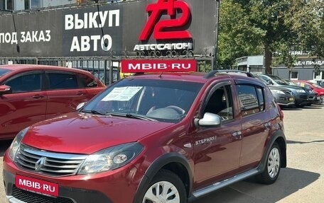 Renault Sandero I, 2011 год, 489 000 рублей, 1 фотография