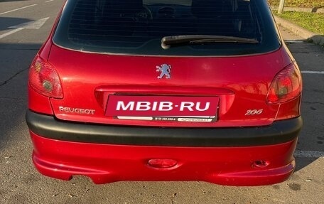 Peugeot 206, 2004 год, 265 000 рублей, 3 фотография