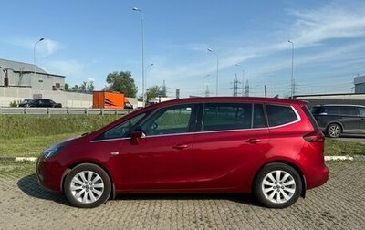 Opel Zafira C рестайлинг, 2014 год, 1 400 000 рублей, 1 фотография