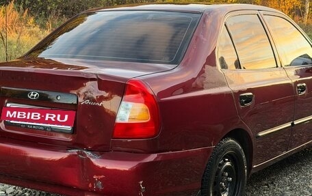 Hyundai Accent II, 2008 год, 99 000 рублей, 3 фотография
