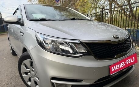 KIA Rio III рестайлинг, 2015 год, 955 000 рублей, 1 фотография