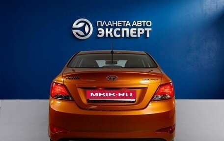 Hyundai Solaris II рестайлинг, 2014 год, 900 000 рублей, 5 фотография