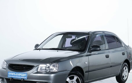 Hyundai Accent II, 2004 год, 359 000 рублей, 4 фотография