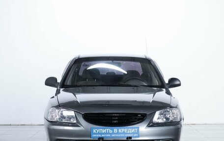 Hyundai Accent II, 2004 год, 359 000 рублей, 3 фотография