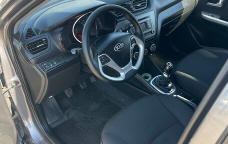 KIA Rio III рестайлинг, 2015 год, 820 000 рублей, 10 фотография