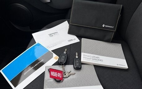 Renault Sandero II рестайлинг, 2017 год, 987 000 рублей, 37 фотография