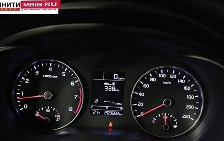 KIA Rio IV, 2017 год, 1 197 000 рублей, 15 фотография
