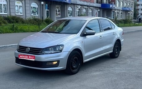 Volkswagen Polo VI (EU Market), 2016 год, 595 000 рублей, 1 фотография