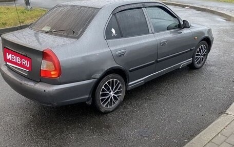 Hyundai Accent II, 2003 год, 195 000 рублей, 2 фотография