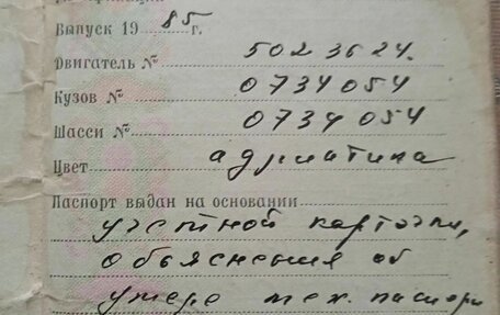 Москвич 412, 1985 год, 125 000 рублей, 1 фотография