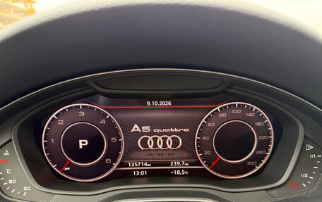 Audi A5, 2019 год, 2 900 000 рублей, 16 фотография