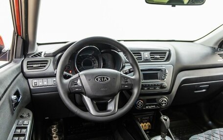 KIA Rio III рестайлинг, 2012 год, 788 000 рублей, 29 фотография