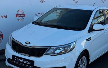 KIA Rio III рестайлинг, 2016 год, 1 249 000 рублей, 10 фотография