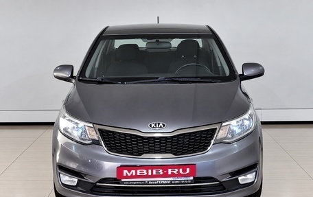 KIA Rio III рестайлинг, 2016 год, 1 260 000 рублей, 2 фотография